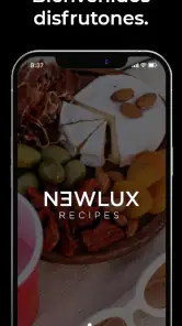 Newlux Recetas screenshot