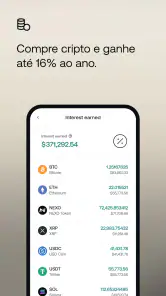 Nexo: Patrimônio cripto screenshot