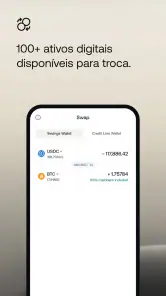 Nexo: Patrimônio cripto screenshot