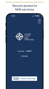 NHS Wales App screenshot