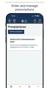 NHS Wales App screenshot