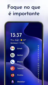 Niagara Launcher Tela Inicial screenshot