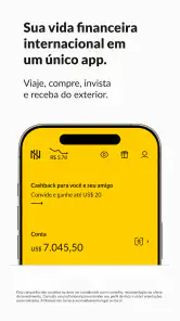 Nomad: Conta em Dólar e Cartão screenshot
