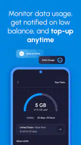 Nomad eSIM: Prepaid Data Plan screenshot