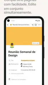 Notion: notas, tarefas e IA screenshot