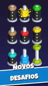 Nut Sort-Color Puzzle Game screenshot