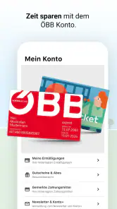 ÖBB Tickets screenshot