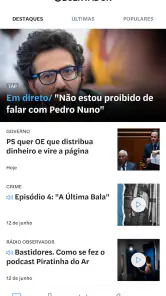 Observador screenshot