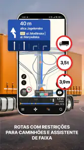 Odysseus GPS Truck Navigation screenshot