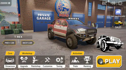 Off Road Rally: Carros Grandes screenshot