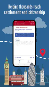 Official Life in the UK Test screenshot