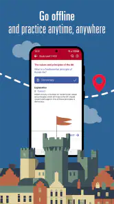 Official Life in the UK Test screenshot