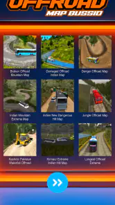 Offroad Map Bussid screenshot