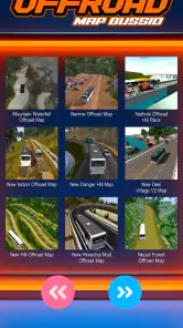 Offroad Map Bussid screenshot