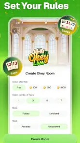 Okey Live: Rummy Board Game screenshot