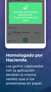 Okticket - Gestão de despesas screenshot