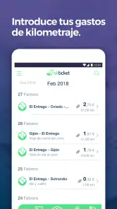 Okticket - Gestão de despesas screenshot