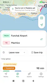 Ônibus Madeira screenshot