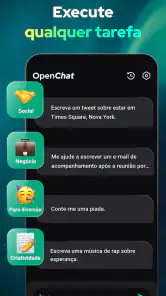 Open Chat - Aplicativo IA Bot screenshot