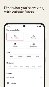 OpenTable screenshot