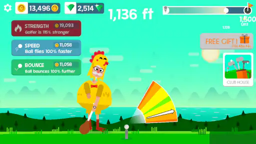 Órbita Golfe - Jogos de golfe screenshot