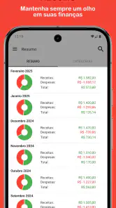 Orçamento Fácil - Despesas screenshot
