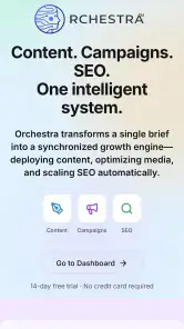 Orchestra Ads screenshot