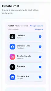 Orchestra Ads screenshot