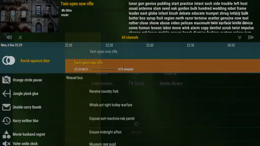 OTT TV screenshot