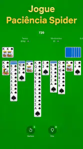 Paciência Spider screenshot