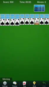 Paciência Spider - Carta screenshot