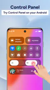 Painel de controle Plus screenshot