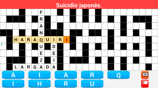Palavras Cruzadas Portugues screenshot