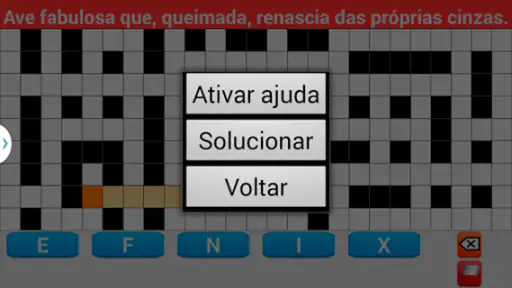 Palavras Cruzadas Portugues screenshot