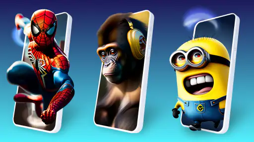 Papéis de Parede Animados 3D screenshot