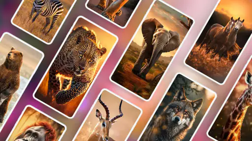 Papéis de parede com animais screenshot