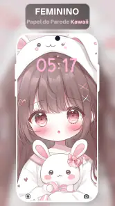 Papel de Parede Kawaii Fofo 4K screenshot