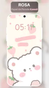 Papel de Parede Kawaii Fofo 4K screenshot