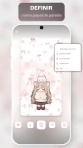 Papel de Parede Kawaii Fofo 4K screenshot