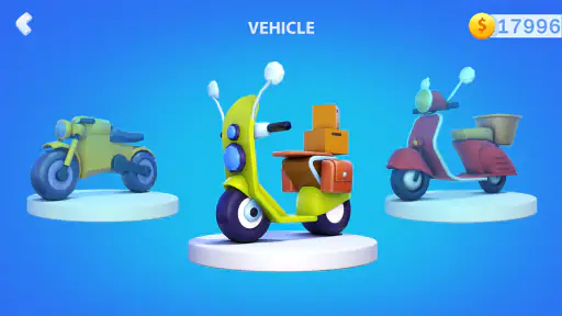 Paper Boy Race — Jogo da moto screenshot