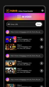 Parser screenshot