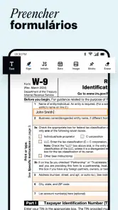 pdfFiller: editar arquivos PDF screenshot