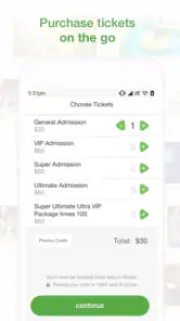Peatix screenshot