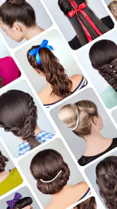 Penteado passo a passo screenshot
