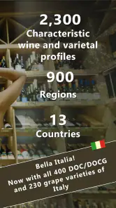 Perfis de vinho e variedades screenshot