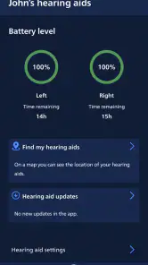 Philips HearLink 2 screenshot