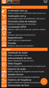 phyphox screenshot