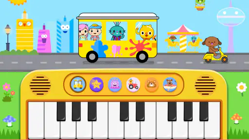 Piano Infantil: Jogos Musicais screenshot