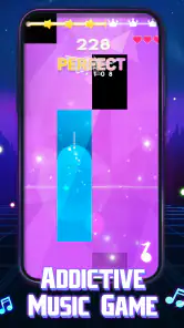 Piano Pink Music:Jogo de Ritmo screenshot