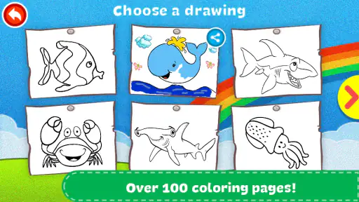 Pintar e Aprender Animais screenshot